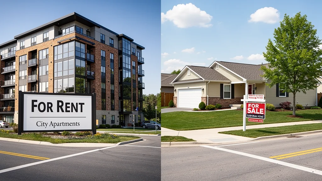 Modern house with for sale sign